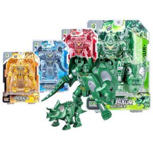 71-3545 Robot-Δεινόσαυρος 2 σε 1 σε Καρτέλα 19x26x6cm ToyMarkt 913565