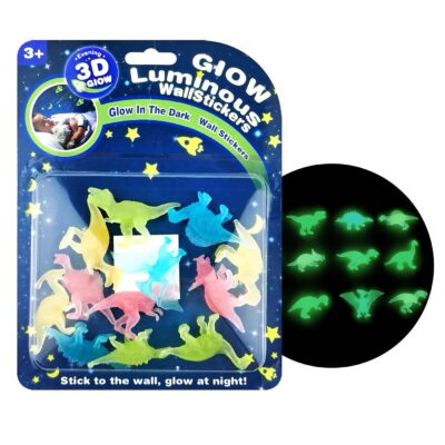 Φωσφορίζοντα Δεινοσαυράκια σε Καρτέλα 16x21x1,5cm ToyMarkt 913615