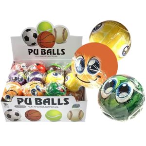 Μπαλακι PU 3" ø7,5cm, κουτί=29x14x22cm ToyMarkt 913633