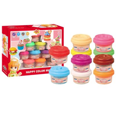 Κουτί 10 Χρώματα Ζύμη 26x20x6cm ToyMarkt 913642