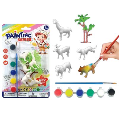 Ζωάκια για Ζωγραφική 5 τεμ 24x15cm ToyMarkt 913645
