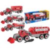 Τρακτέρ Free Wheels Πυροσβεστικής 33x12x8cm ToyMarkt 913646