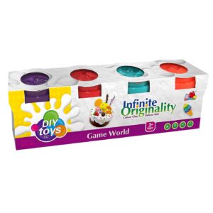 Μπουκαλάκια Πηλός 4 Χρώματα 22x6x4cm ToyMarkt 913651