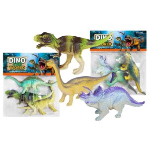 3 Δεινόσαυροι 16cm σε Σακουλάκι 20x16x3cm ToyMarkt 913662