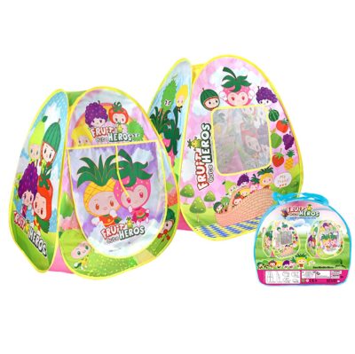 Σκηνή Fruit Heroes 96x86x86 cm Κλειστή: 34x34x5cm ToyMarkt 913664