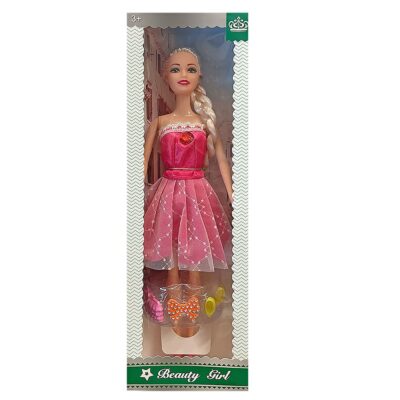 Κούκλα 28cm Καλοκαιρινό Φόρεμα 10x32x4cm ToyMarkt 922112