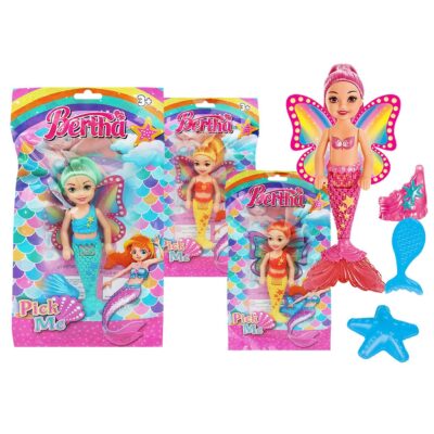 Γοργόνα Πεταλούδα 16cm 25x13x2cm ToyMarkt 922114
