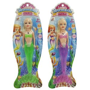 72-2095 Γοργόνα με φως σε Καρτέλα 12x36x3cm ToyMarkt 922115