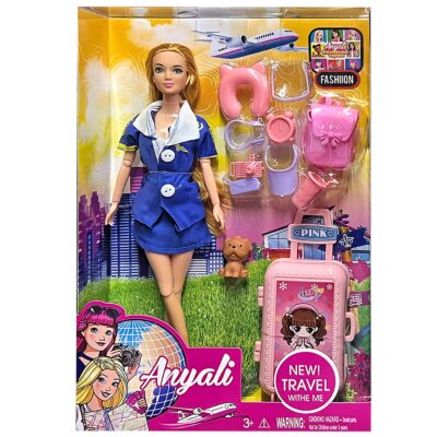Κούκλα Αεροσυνοδός 32x22x6cm ToyMarkt 922121