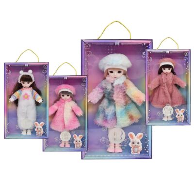 Κούκλα Χειμερινή Ένδυση 35x20x7cm ToyMarkt 922126