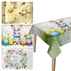 73-1297 Τραπεζομαντηλο Πασχαλινό 180x140cm Bunny's 931317