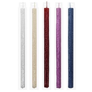 Λαμπάδα Τετράγωνη Ανάγλυφη ματ 35x2cm Bunny's 931325