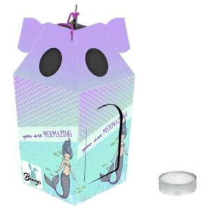 73-1351 Φαναράκι με Ρεσώ Γοργόνα 21x9,5cm Bunny's 931371