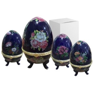 Αυγό Πορσελάνινο Μπιζουτιερα 12x8cm Bunny's 931406