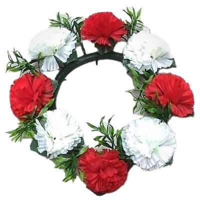 Στεφάνι 8 Ορτανσίες ø35cm Bunny's 931572