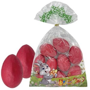 Αυγα Χάρτινα 9 τεμ Κόκκινα 6cm Bunny's 931584