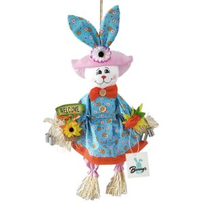 73-1582 Λαγός Αχυρένιος Κούνια 70cm (κούκλα 50cm) Bunny's 931602