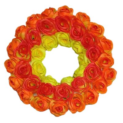 Στεφάνι Τριαντάφυλλα 43cm Κουτί ø43cm Bunny's 93205