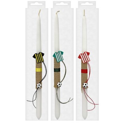 Λαμπάδα Ποδοσφαιρικές Ομάδες 33cm Bunny's 931931