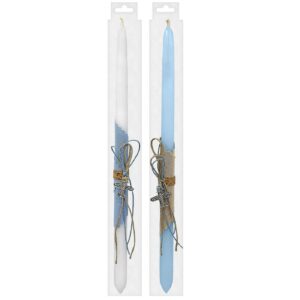 Λαμπάδα Αεροπλανάκι Μεταλλίκο 33cm Bunny's 931933