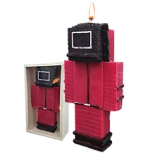 Κερί 3d Κόκκινος Στρατιώτης 22x11,5x5,5cm Bunny's 931983