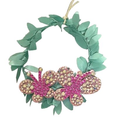 Στεφανάκι Κρεμαστό με Πεταλούδες ø8cm Bunny's 931988