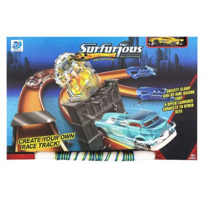 Λαμπάδα Αυτοκινητόδρομος με Γέφυρα Μπαταρίας 42x31x6cm Bunny's 932036