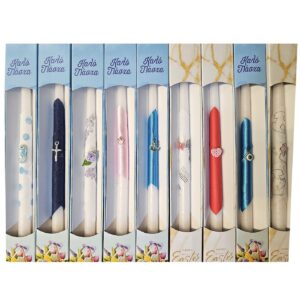 73-2094 Λαμπάδα Ντεκόρ σε Κουτί Χρωματιστό Ν.1053β 38cm x ø14mm Bunny's 932114