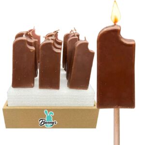 73-2133 Κερί Παγωτό Ξυλάκι 11x5,5x2,5cm (H:22cm) Bunny's 932153