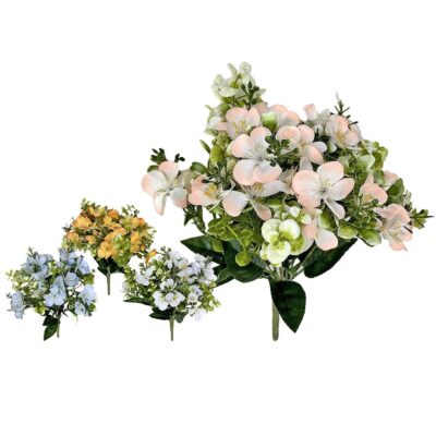 Μπουκέτο 9 Λουλούδια Γαρδένιες 33cm Bunny's 932212