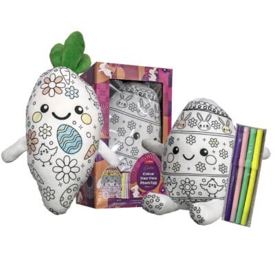 Κουκλάκι Υφασμάτινο με Μαρκαδόρους DIY 20x12x8cm Bunny's 932310