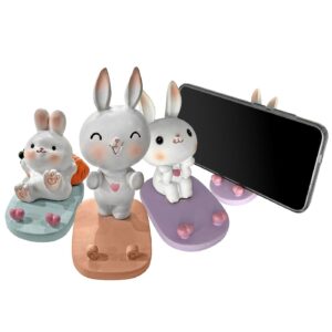 Λαγουδάκι Polyresin Βάση Κινητού ~8cm Bunny's 932325