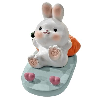 Λαγουδάκι Polyresin Βάση Κινητού ~8cm Bunny's 932325