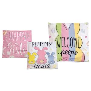 73-2306 Θήκη Μαξιλαριού Πασχαλινό Σχέδιο 45x45cm Bunny's 932326