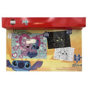 73-2316 Λαμπάδα Παζλ 100τεμ Glow in the Dark Stitch 48x34cm Bunny's 932336