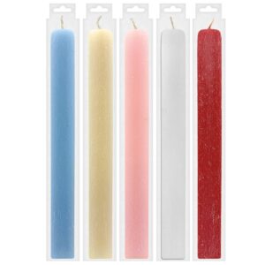 73-2317 Λαμπάδα Πλακέ Αρωματική Χρωματιστή Μασιφ Ξυστή 30x3cm Bunny's 932337