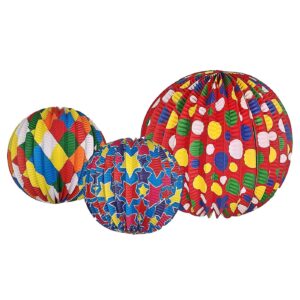 73-57 Φαναράκι Μπάλα Χάρτινη Πολύχρωμη ø26cm Bunny's 9377