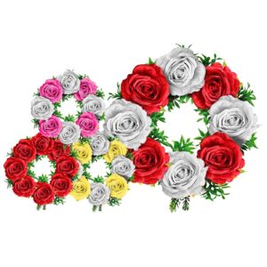 73-779 Στεφάνι Τριαντάφυλλα ø40cm Bunny's 93799