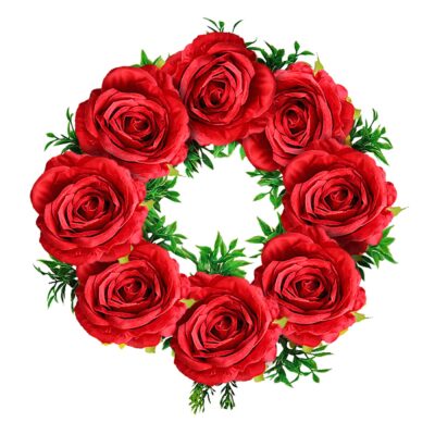 Στεφάνι Τριαντάφυλλα ø40cm Bunny's 93799