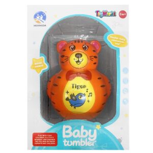 74-1097 Βρεφικό Happy Tiger Μπαταρίας 13x18x11cm ToyMarkt 941117