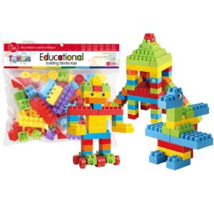 Μεγάλα Τουβλάκια σε Μεγάλο Σακουλάκι 3+ Ετών 31x27cm ToyMarkt 95424