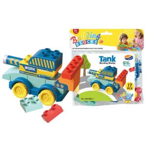 75-434 Τουβλάκια Τανκ 17 Τεμ. 3+ Ετών 19x22cm ToyMarkt 95454