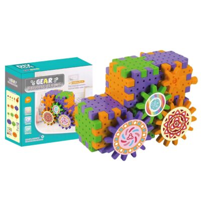 Τουβλάκια Γρανάζια Φορτηγό 70τεμ. 3+ Ετών 19x19x9cm ToyMarkt 95458