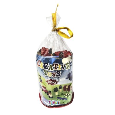 Τουβλάκια Σακουλάκι 100τεμ. 3+ Ετών 10x16cm ToyMarkt 9586