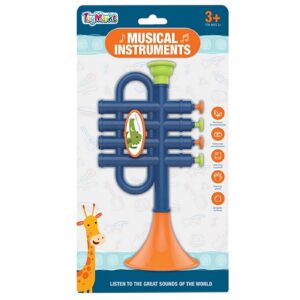 Τρομπέτα Μικρή σε Καρτέλα 16x30cm ToyMarkt 96152