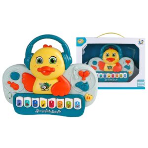 76-151 Πιανάκι Παπάκι με Ακουστικά 27x21x5cm ToyMarkt 96171