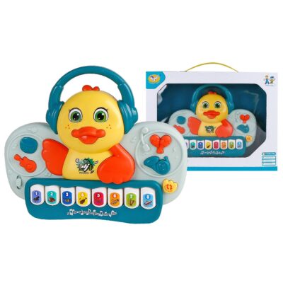 Πιανάκι Παπάκι με Ακουστικά 27x21x5cm ToyMarkt 96171