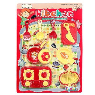 Καρτέλα Κουζινικά με Πετρογκάζ 28x38cm ToyMarkt 971051