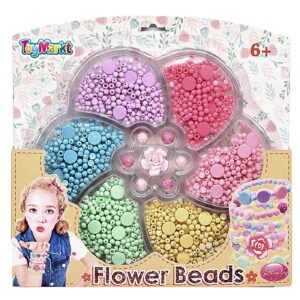 77-1084 Σετ Χάντρες σε Καρτέλα-Λουλούδι 29x28x4cm ToyMarkt 971104