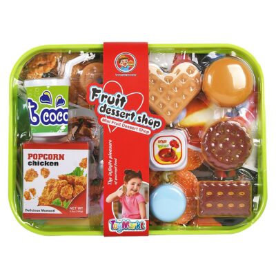 Δίσκος Fruit Dessert Shop 26x19x5cm ToyMarkt 971136